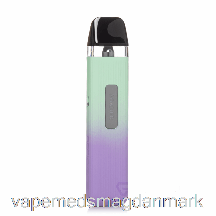 Vape Uden Nikotin Geek Vape Sonder Q 20w Pod Kit Grøn Lilla
